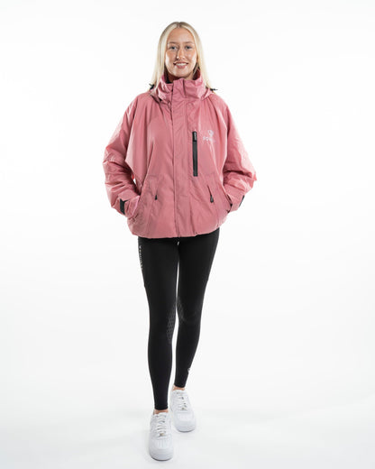 EQUIDRY Shortie Women's Thin Fleece Dusky Pink