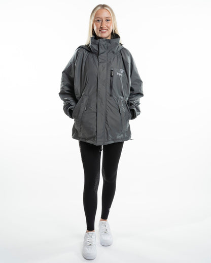 EQUIDRY Shortie Women's Thin Fleece Grey/Grey