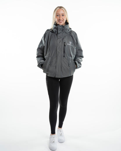 EQUIDRY Shortie Women's Thin Fleece Grey/Grey