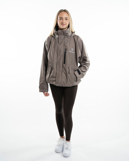 EQUIDRY Shortie Women's Thin Fleece Taupe