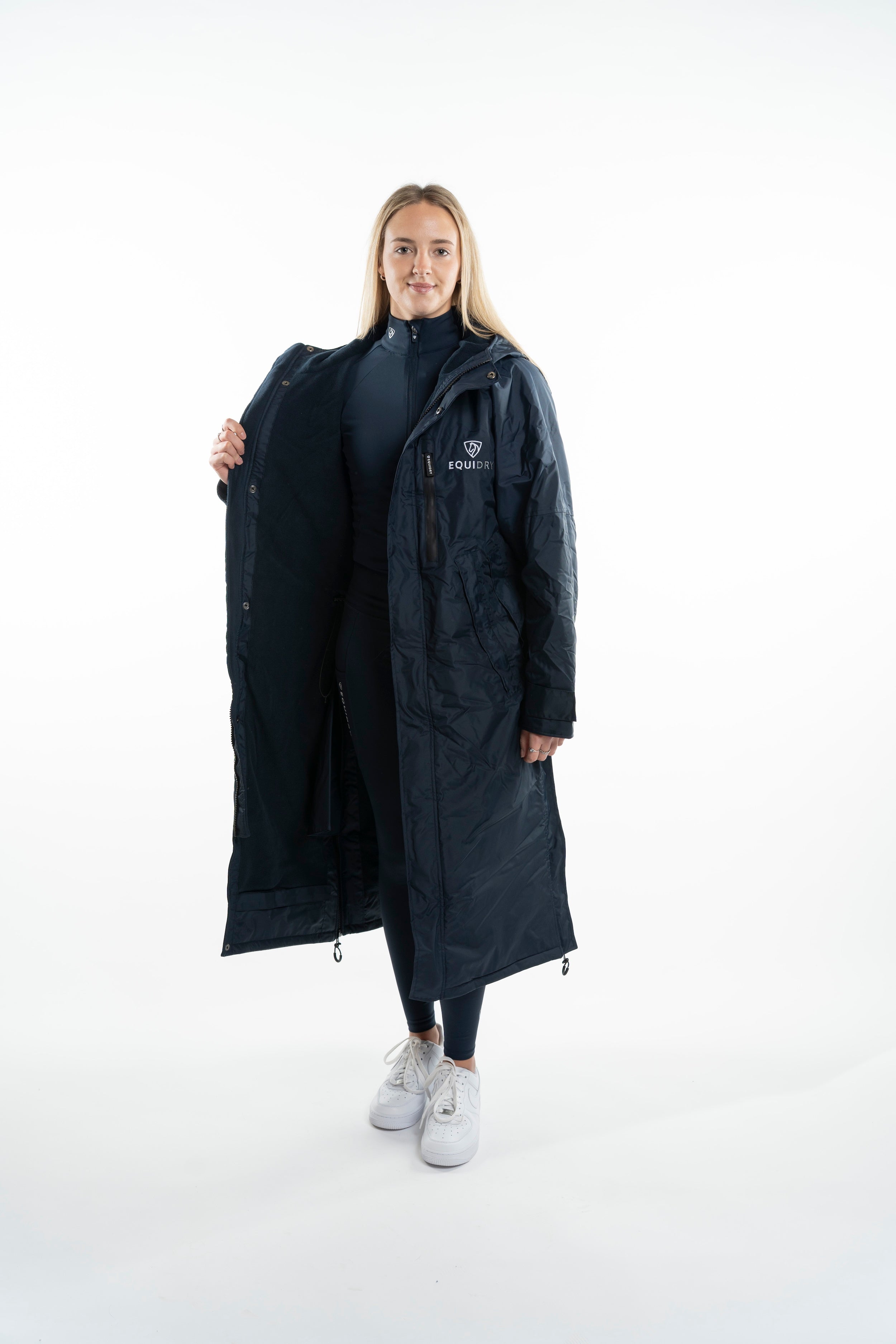 EQUIDRY Evolution Women's Thin Fleece Navy/Navy