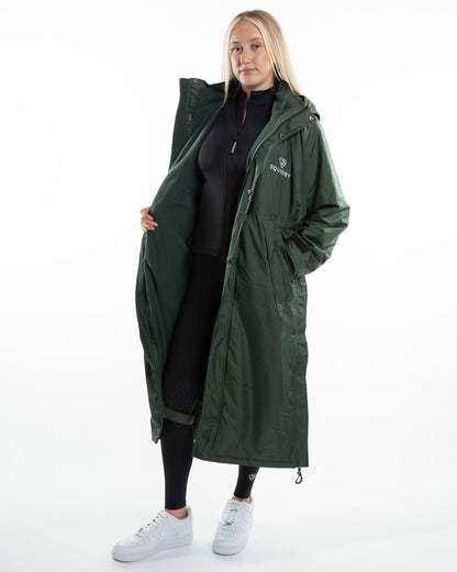 EQUIDRY Evolution Women's Thin Fleece Black Forest Green/Green