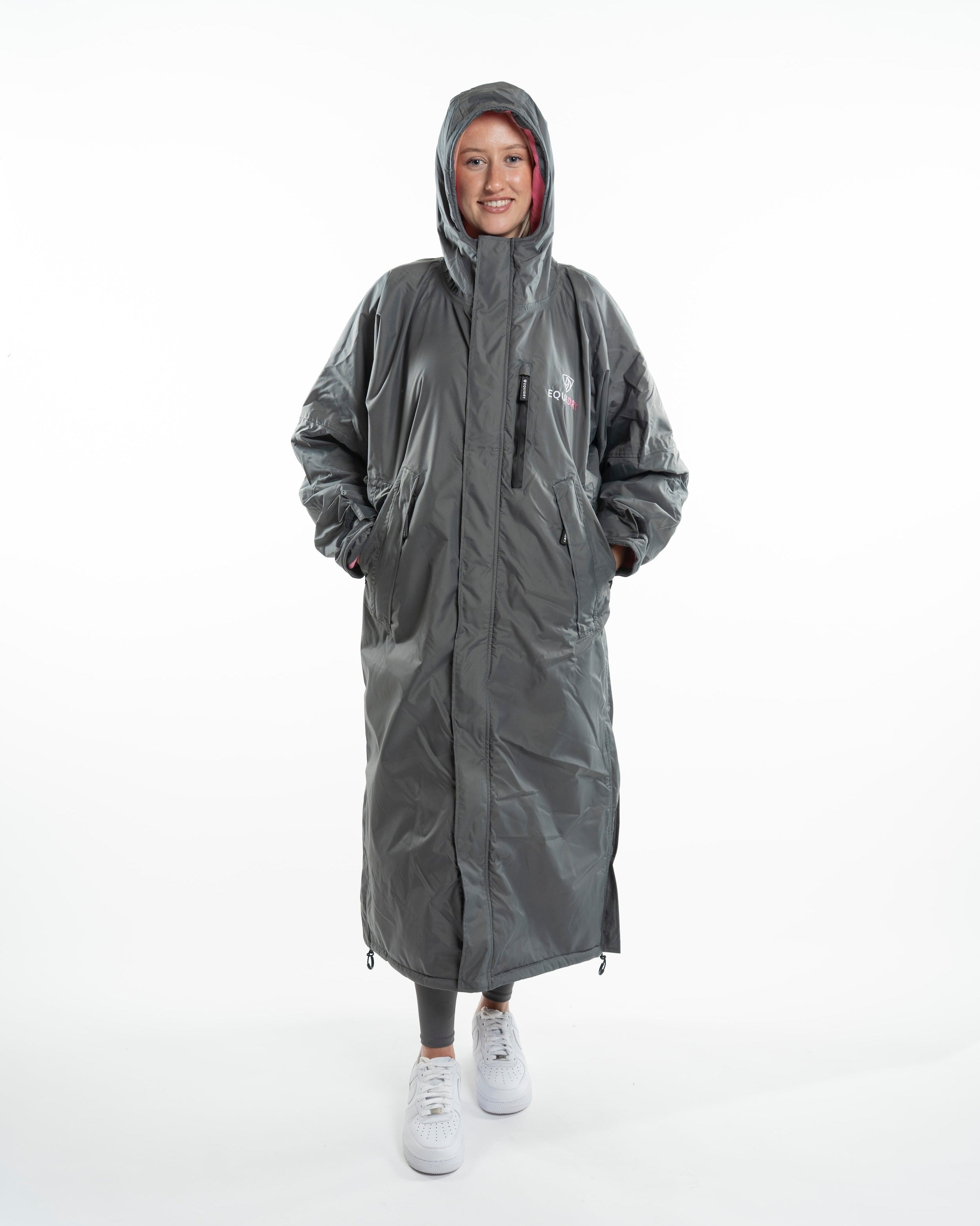 EQUIDRY Evolution Women's Thin Fleece Grey/Penelope Pink