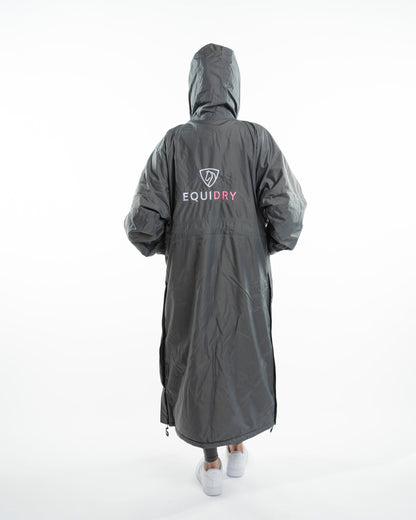 EQUIDRY Evolution Women's Thin Fleece Grey/Penelope Pink