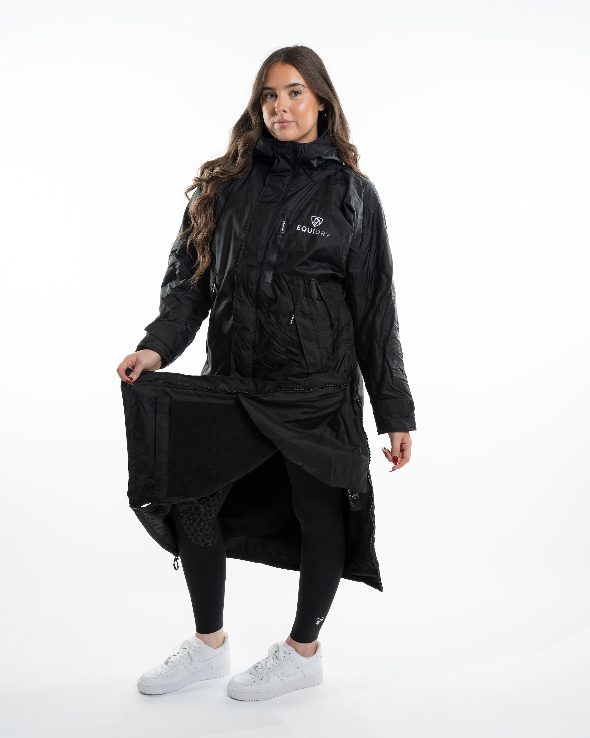 EQUIDRY Evolution Women's Thin Fleece Black/Black