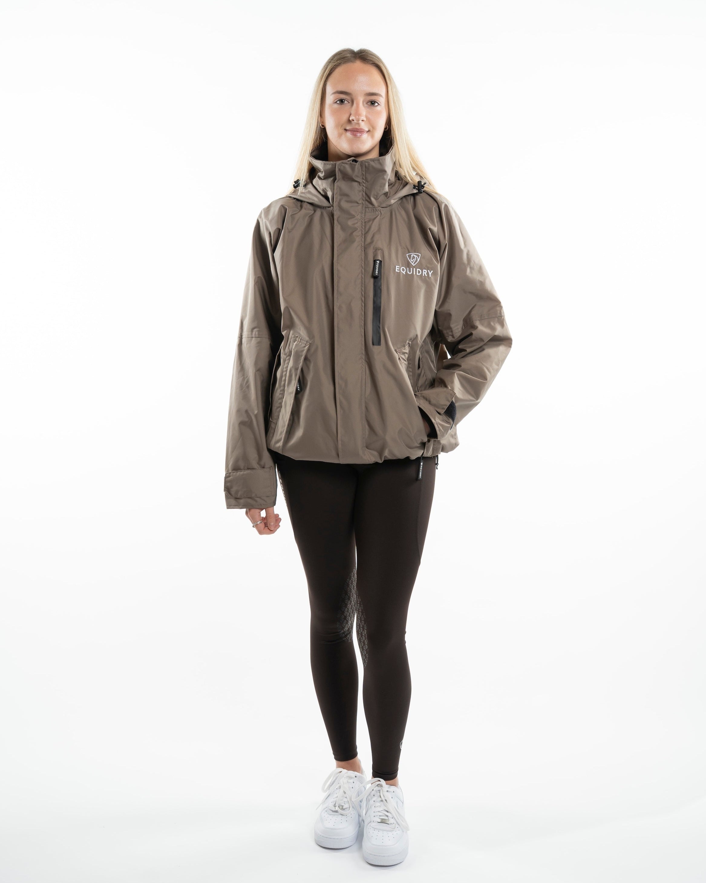 EQUIDRY Shortie Mac Women's Mesh Lining Taupe