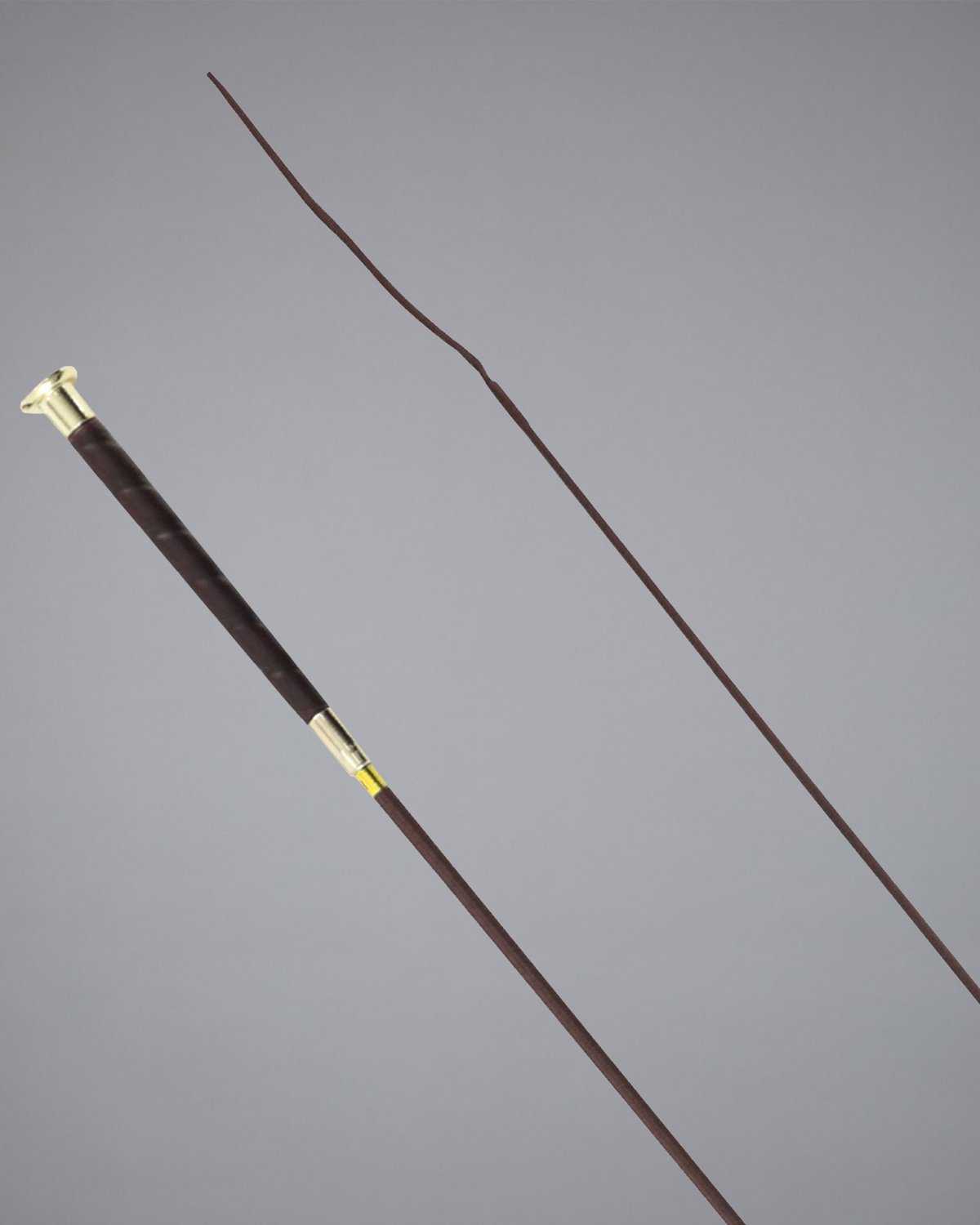 Premier Equine Erula Dressage Whip - Brown Riding Crop for Horse Training & Equestrian Sports