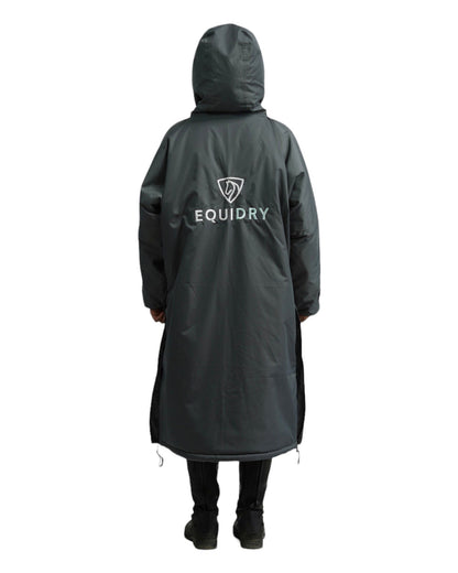 Evolution Children's | Thick Fleece | Fixed Hood | Charcoal/Jade - EQUIDRY