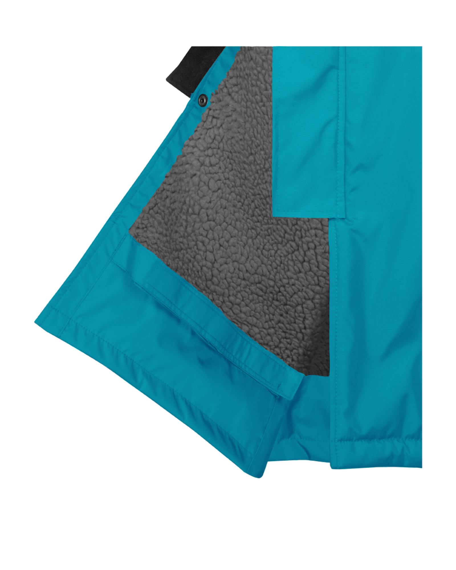 Evolution Children's | Thick Fleece | Fur Hood | Turquoise - EQUIDRY