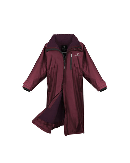 Evolution Children's | Thick Fleece | Stowaway Hood | Plum/Plum - EQUIDRY