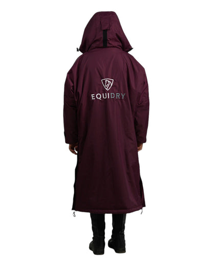 Evolution Children's | Thick Fleece | Stowaway Hood | Plum/Plum - EQUIDRY