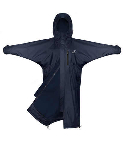 Evolution Children's | Thin Fleece | Fixed Hood | Navy/Navy - EQUIDRY