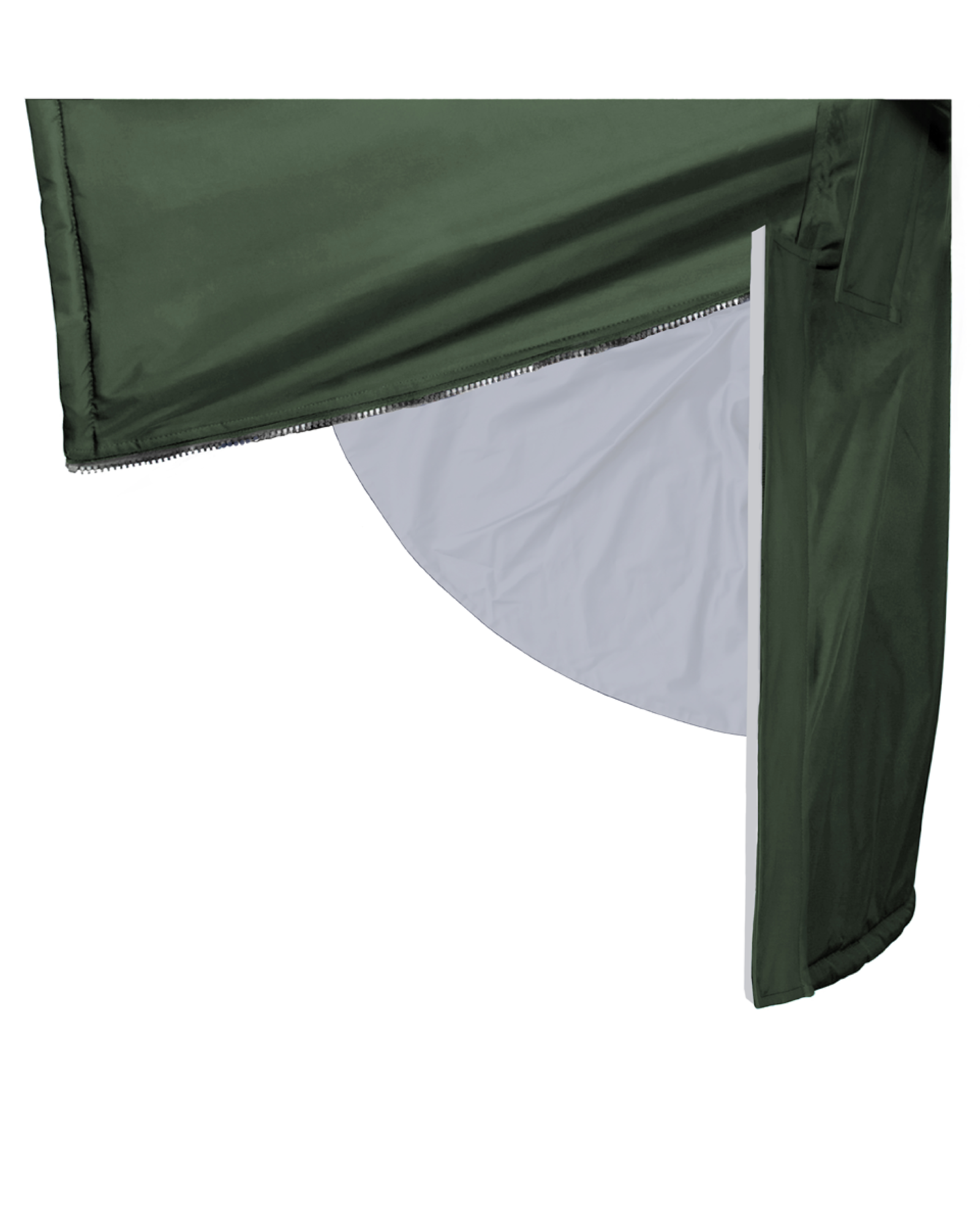 Evolution Children's | Thin Fleece | Stowaway Hood | Reflective | Black Forest Green - EQUIDRY