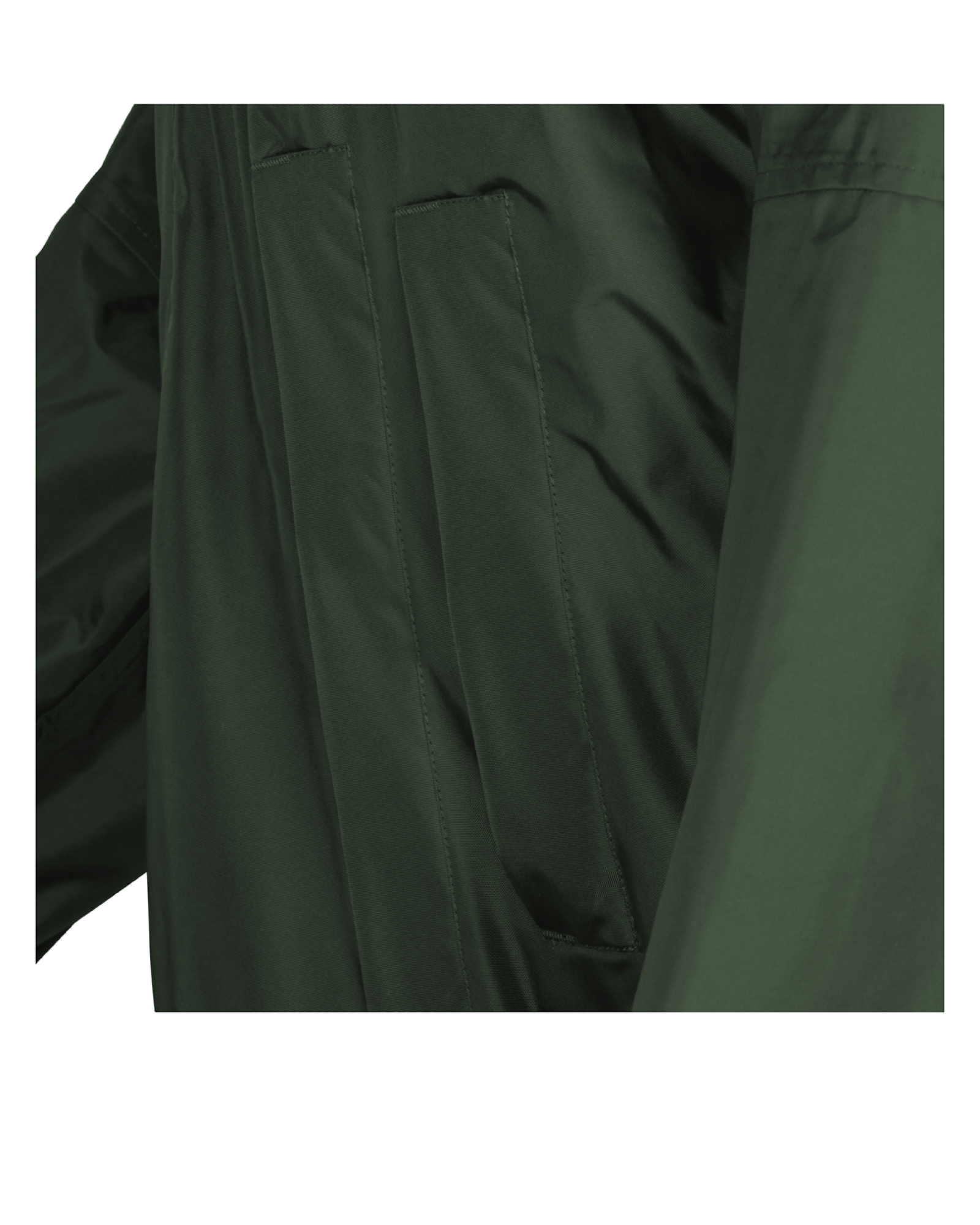 Evolution Children's | Thin Fleece | Stowaway Hood | Reflective | Black Forest Green - EQUIDRY