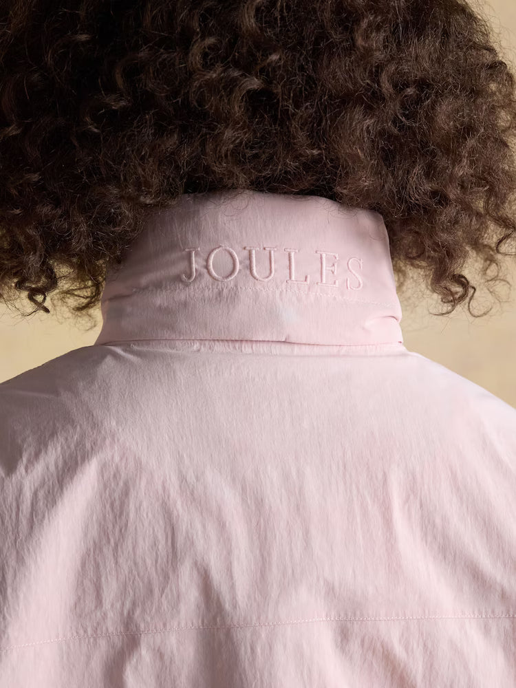 Joules Hove Waterproof Windbreaker Jacket Pink