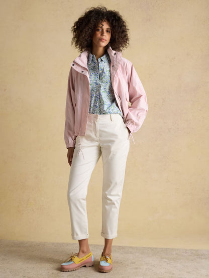 Joules Hove Waterproof Windbreaker Jacket Pink