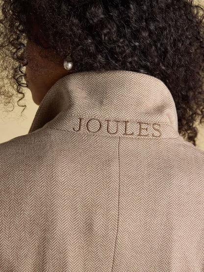 Joules Albury Blazer Tan Brown