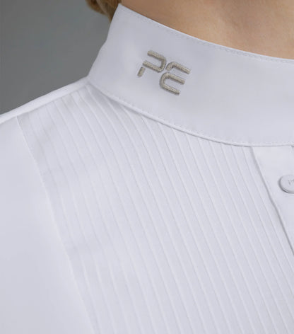 Premier Equine Famosa White Competition Shirt - Equestrian Show Apparel - Equiflair