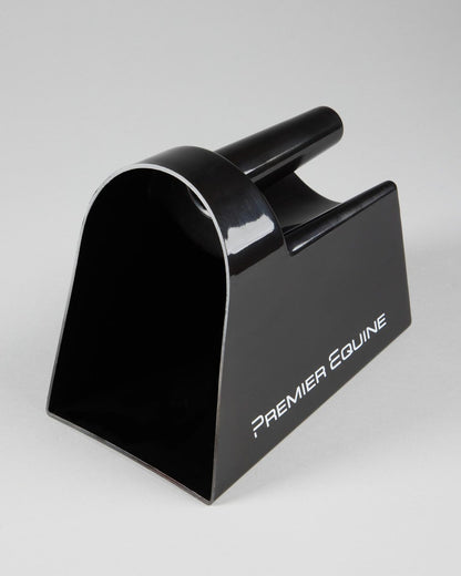 Premier Equine Black Horse Feed Scoop - Durable, Stackable, 1.5L - Tack Room Essential for Equine Feeding -…