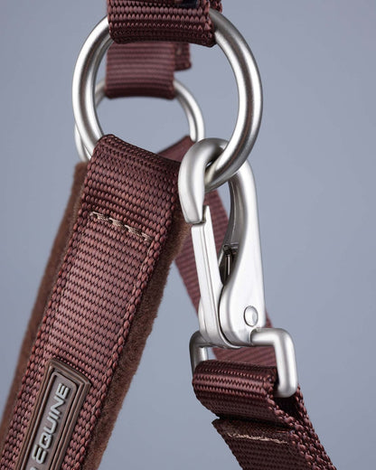 Premier Equine Fleece Padded Head Collar Brown