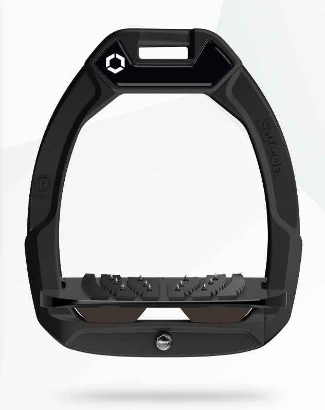 Flex-On Safe-On Inclined Ultra Grip Stirrups | Equestrian Safety Stirrups for Horse Riding