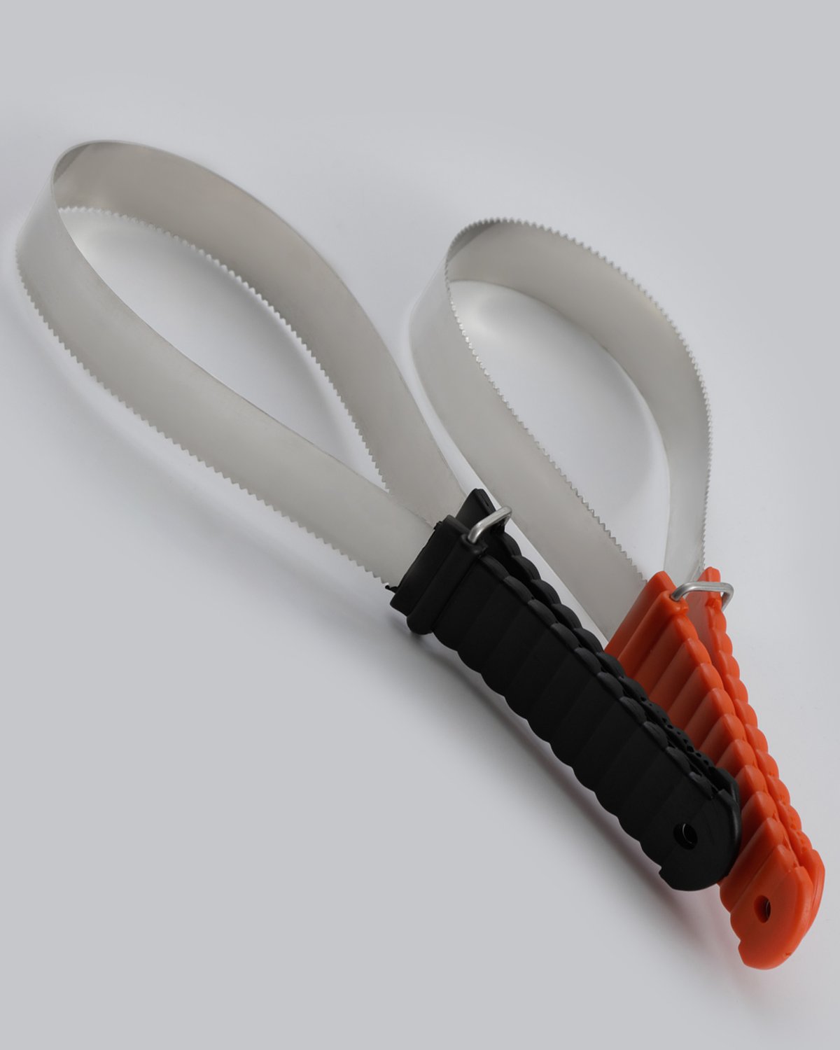 Premier Equine Flexi Metal Horse Sweat Scraper & Shedding Tool - Black & Orange equine grooming tool
