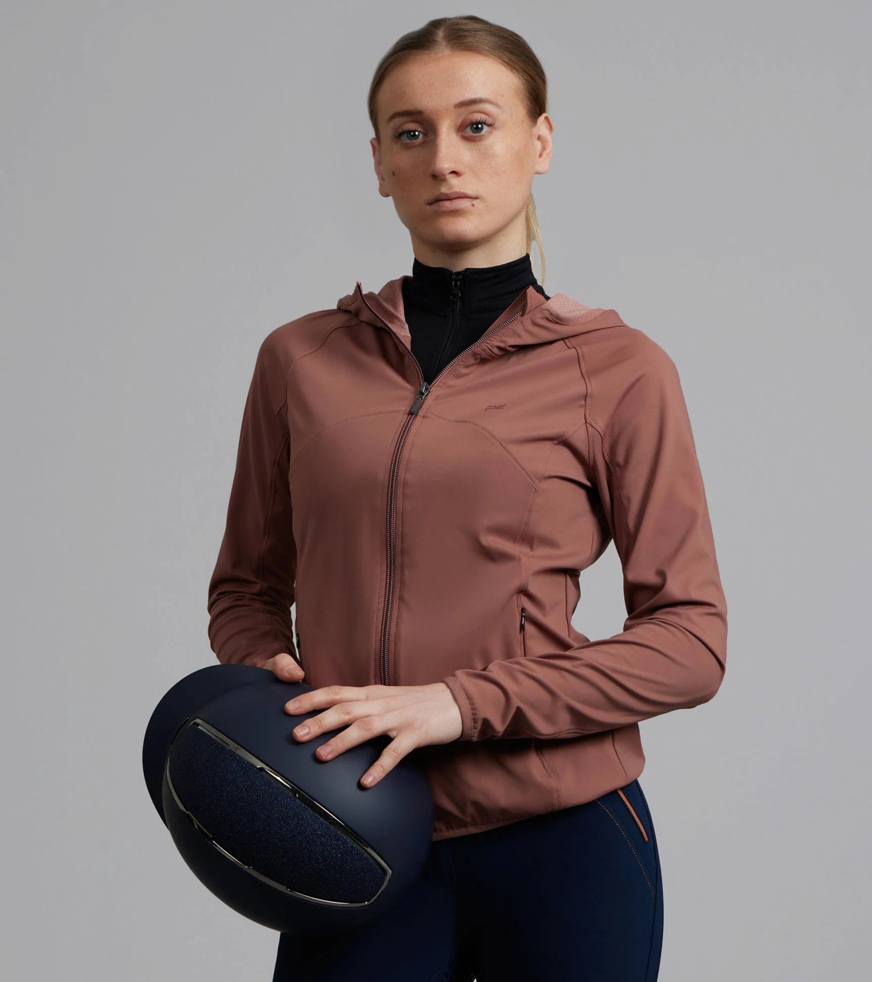 PREMIER EQUINE FRANCA Ladies Sports Jacket Rosewood: Moisture-wicking, Breathable, Equestrian Riding Attire