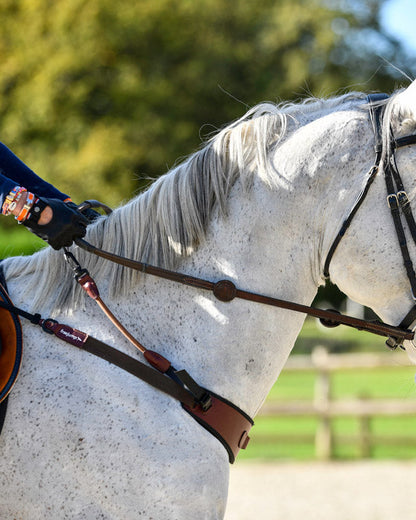 Freejump Collar Black: Horse Riding Aid for Balance & Light Hands. Equiflair Product