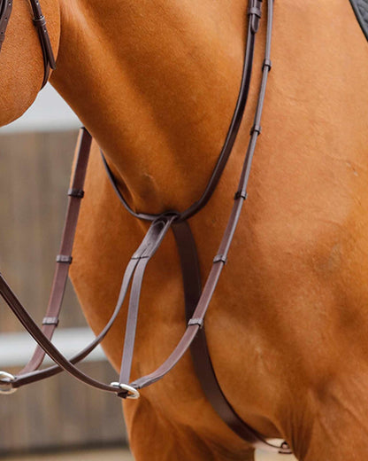 Premier Equine Fuscaldo Running Martingale Brown