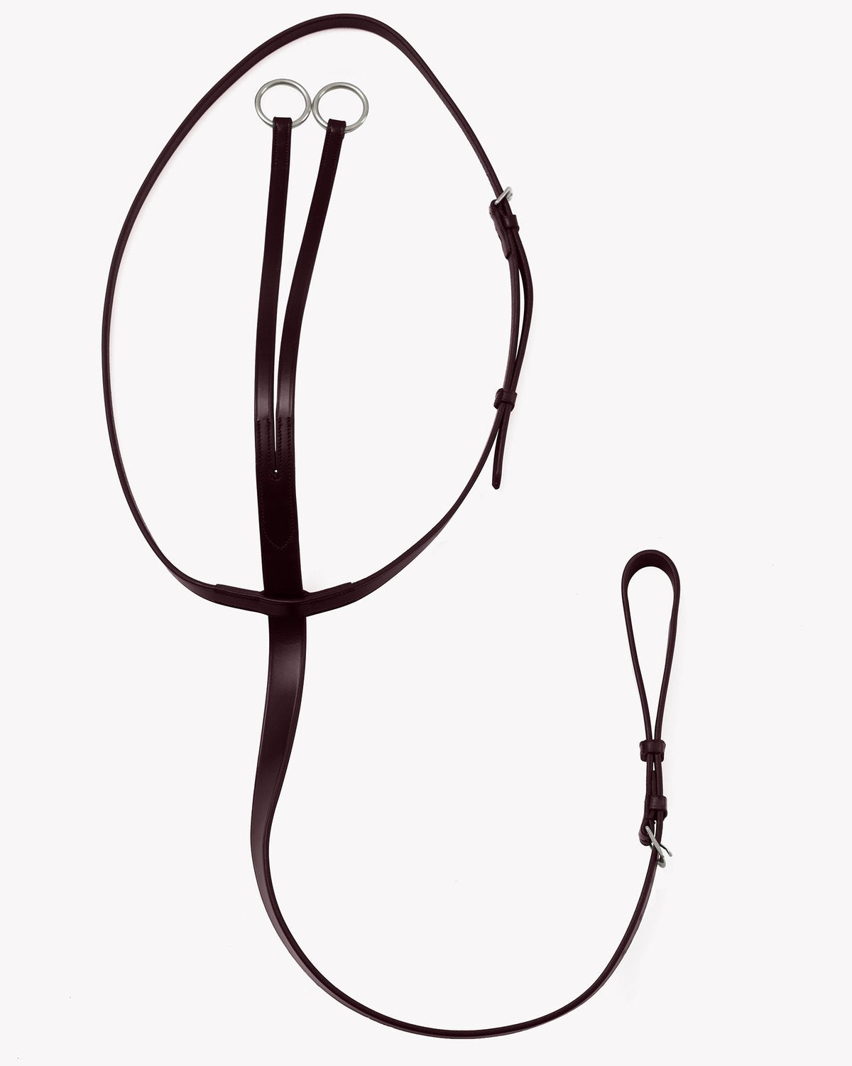 Premier Equine Fuscaldo Running Martingale Brown