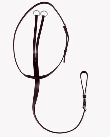Premier Equine Fuscaldo Running Martingale Brown