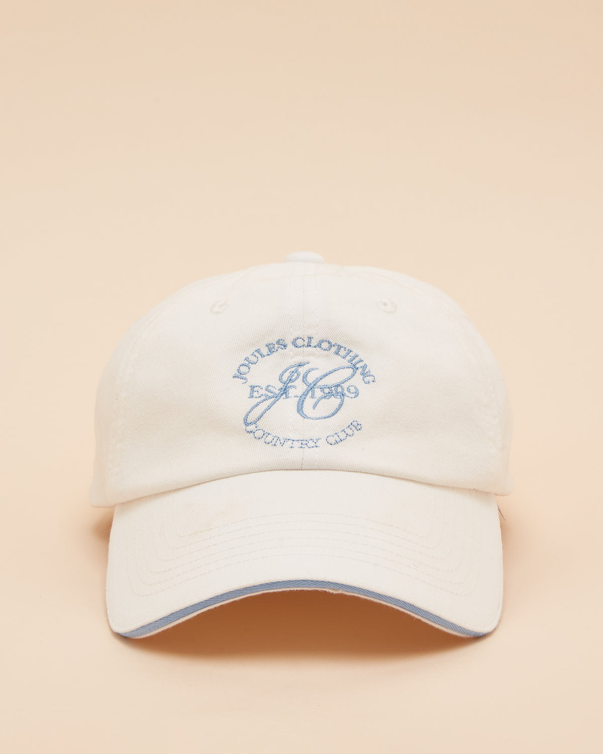 Joules Daley Cap White