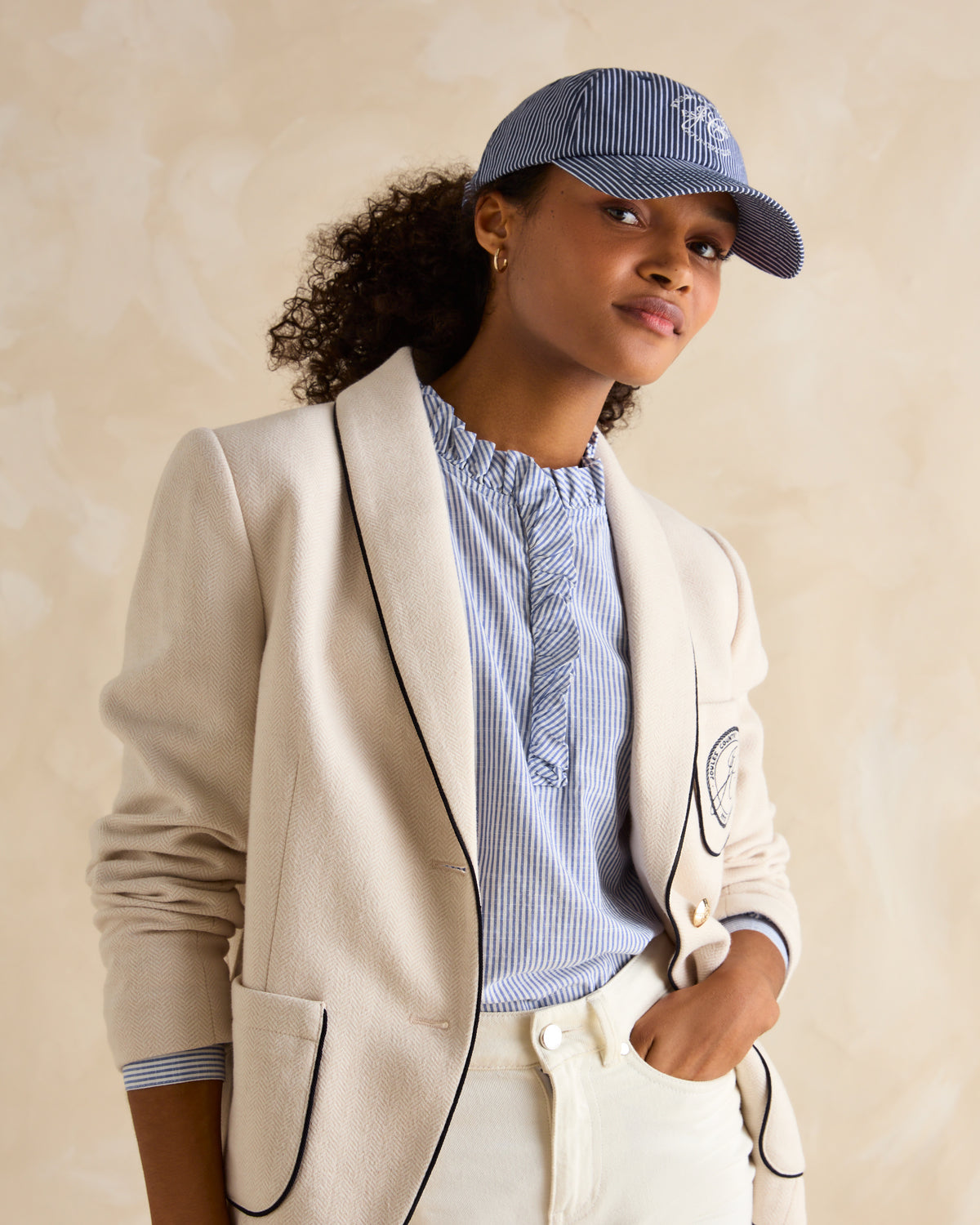 Joules Daley Cap Navy