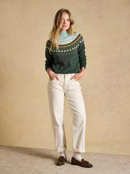 Women's Joules Landscape Pattern Knitted Jumper