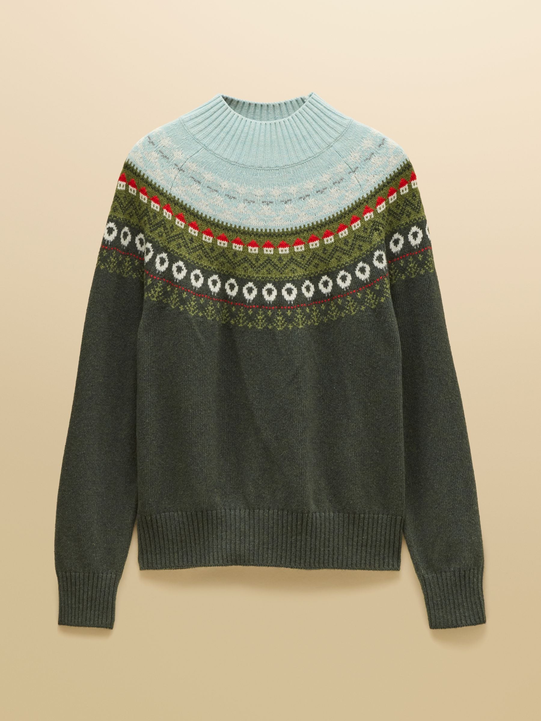 Women's Joules Landscape Pattern Knitted Jumper