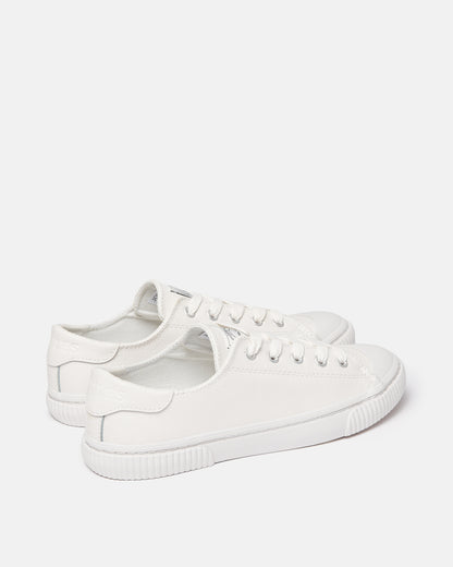 Joules Coast White Canvas Pumps