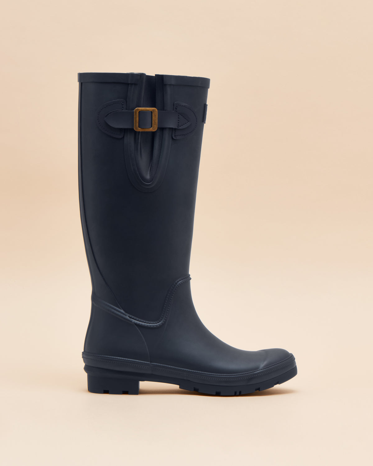 Joules Women's Houghton Adjustable Tall Welly Navy