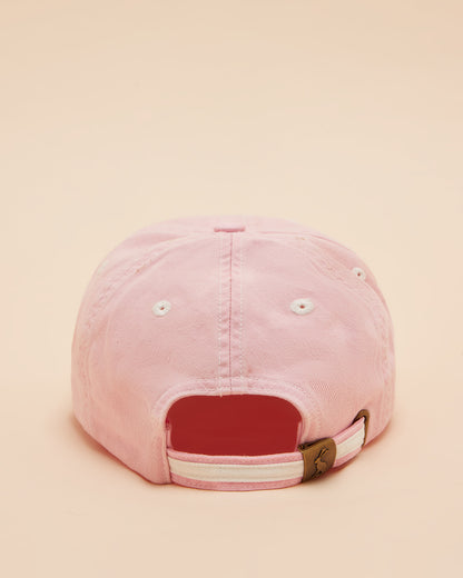 Pink Joules Daley Baseball Cap: Adjustable Cotton Hat for Women and Kids - Back View