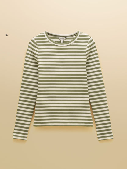 Women's Joules Sophie Ribbed Fitted T-Shirt