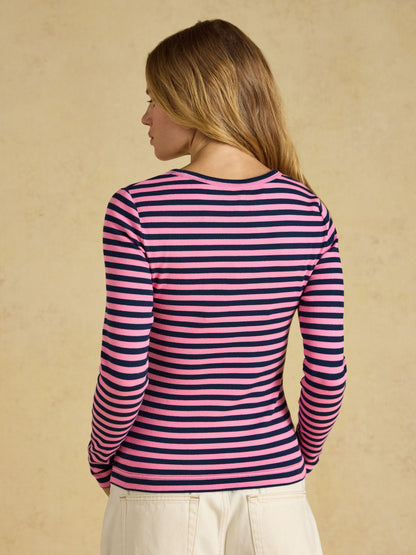 Women's Joules Sophie Striped Fitted T-Shirt
