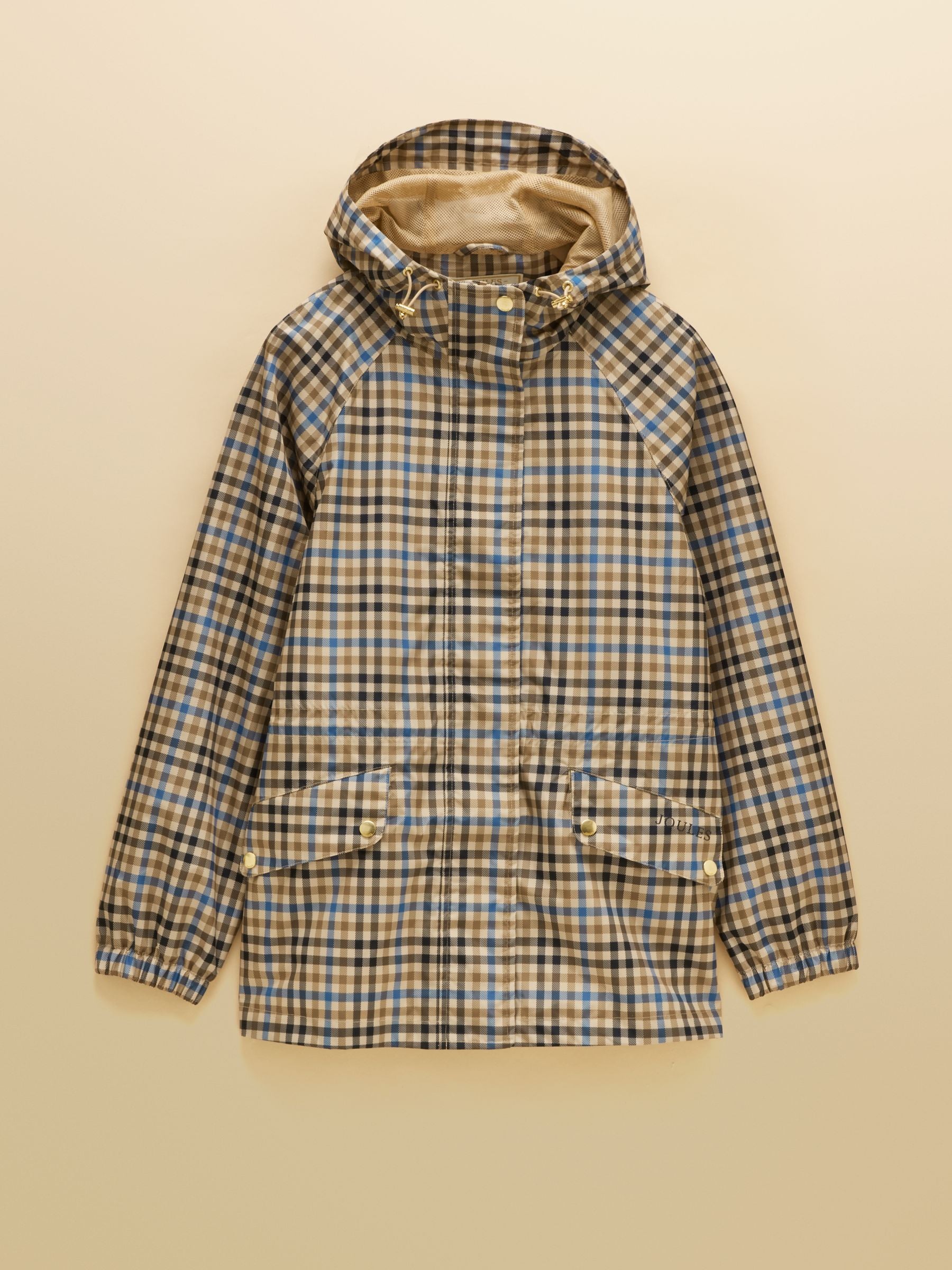 Women's Joules Everdry Waterproof Packable Raincoat With Hood