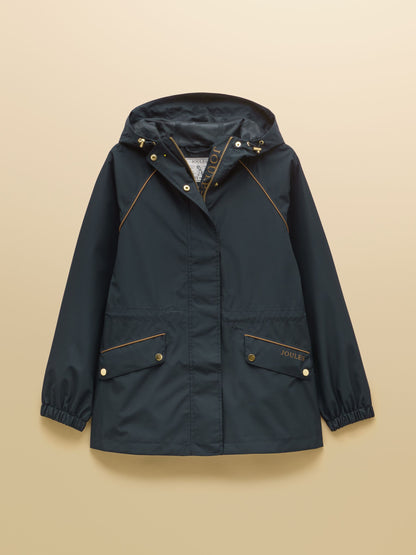 Women's Everdry Waterproof Packable Raincoat Navy