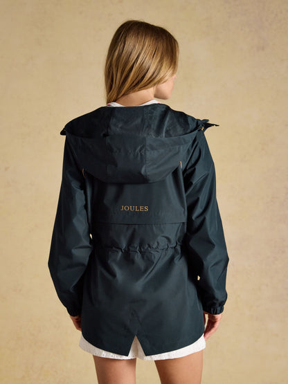 Women's Everdry Waterproof Packable Raincoat Navy