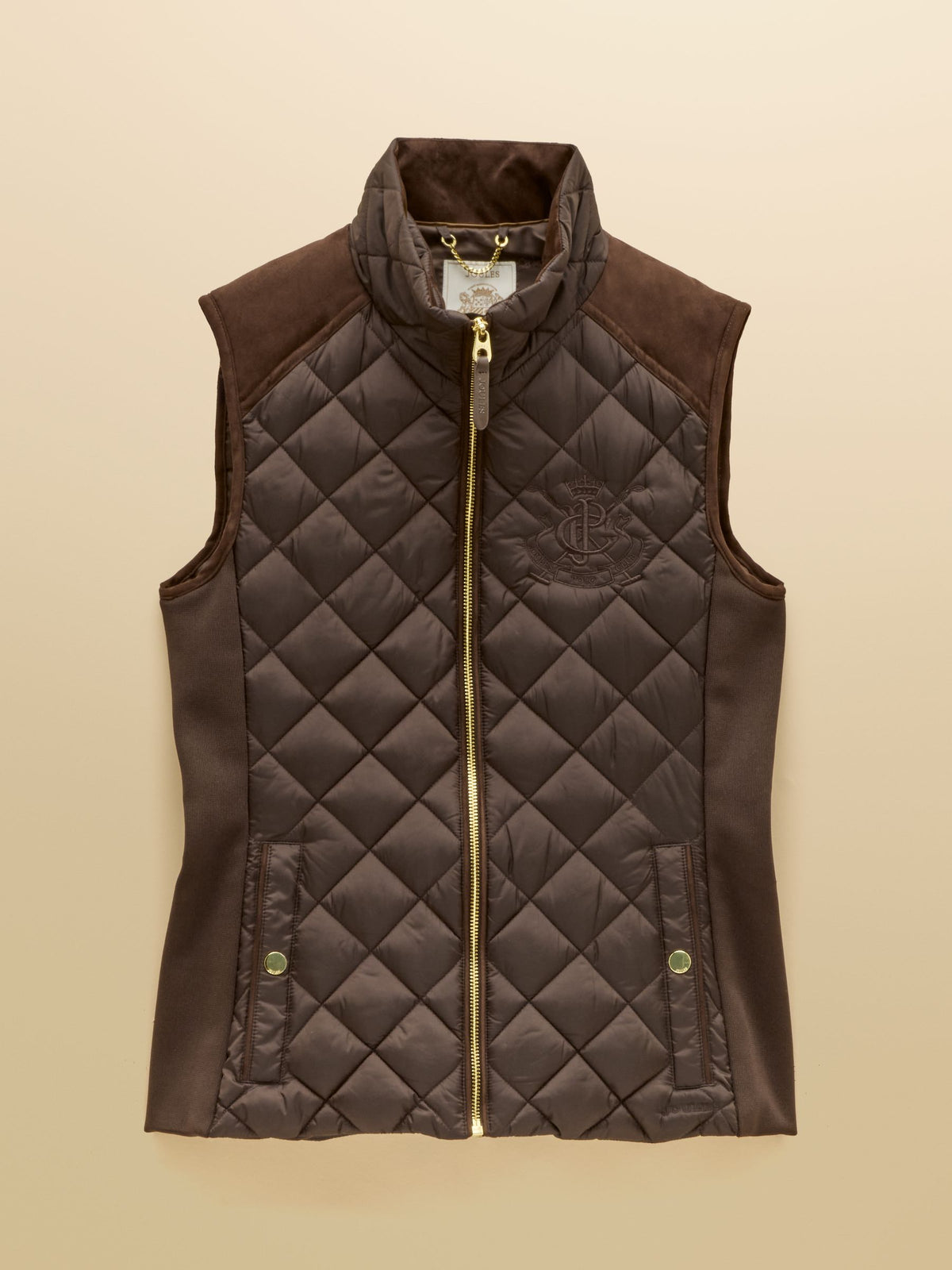 Women's Braemar Luxe Showerproof Diamond Quilted Gilet