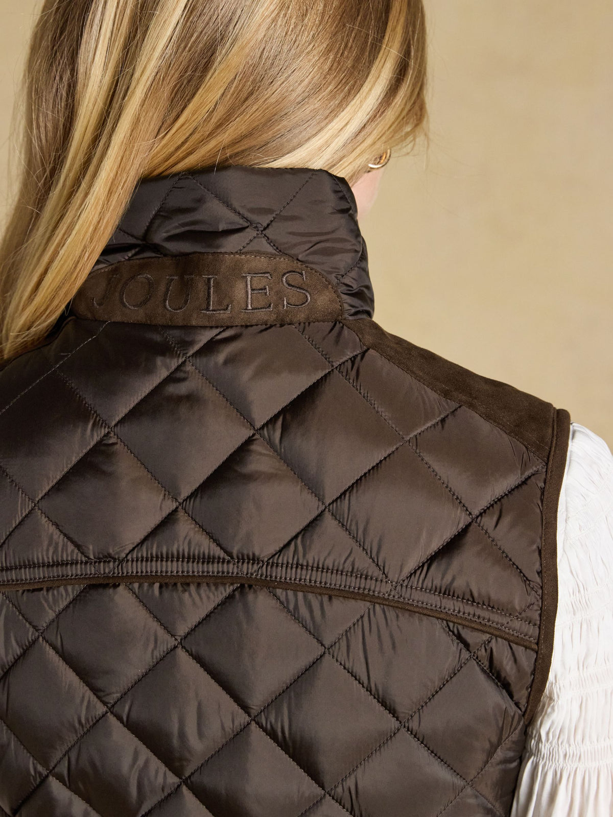 Women's Braemar Luxe Showerproof Diamond Quilted Gilet