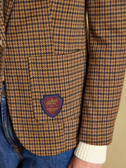Women's Joules Albury Badged Jersey Blazer