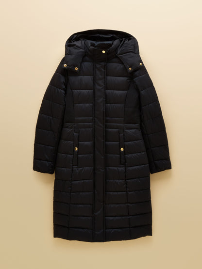 Women's Joules Navy Windborough Padded Coat