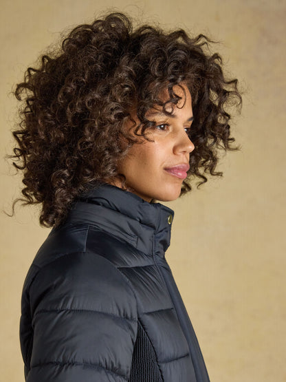 Women's Joules Navy Windborough Padded Coat