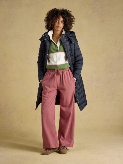 Women's Joules Navy Windborough Padded Coat