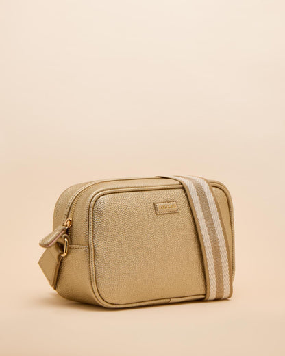 Joules Trent Cross Body Bag Gold